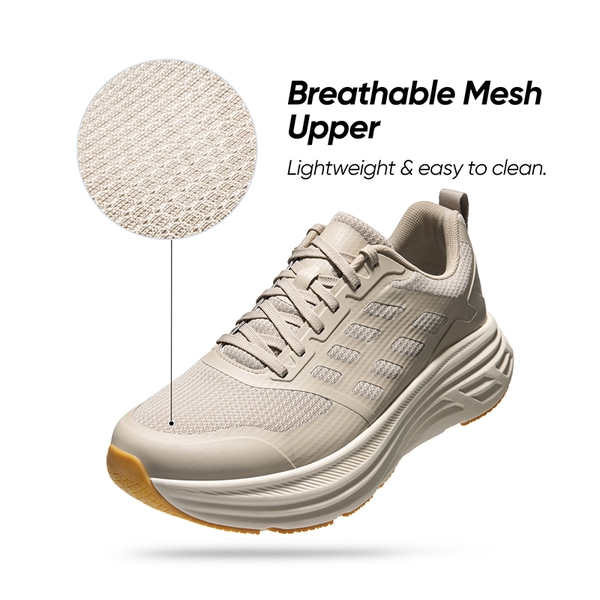 [ActiveFloat] Men's Comfortable Lightweight Running Shoes - APRICOT - 5